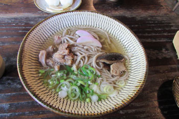 ④地鶏蕎麦