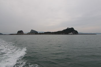 写真④さよなら、大築島