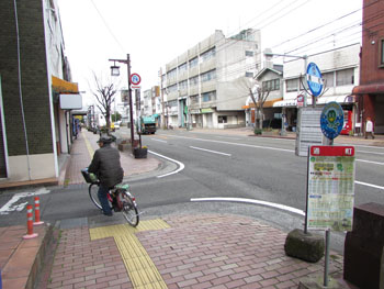写真　八代市の通町商店街