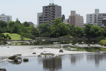 写真④水前寺公園の池