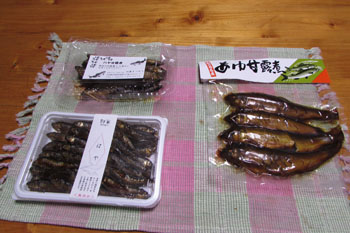 写真⑤川魚の甘露煮
