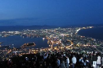 ⑤函館山からの夜景