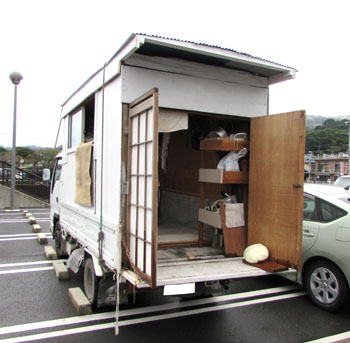 写真③後方から見た稲垣氏の愛車