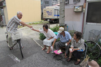 ③路地でミキ談義